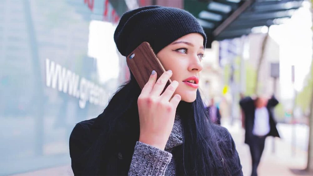 Rozmowa przez telefon komórkowy