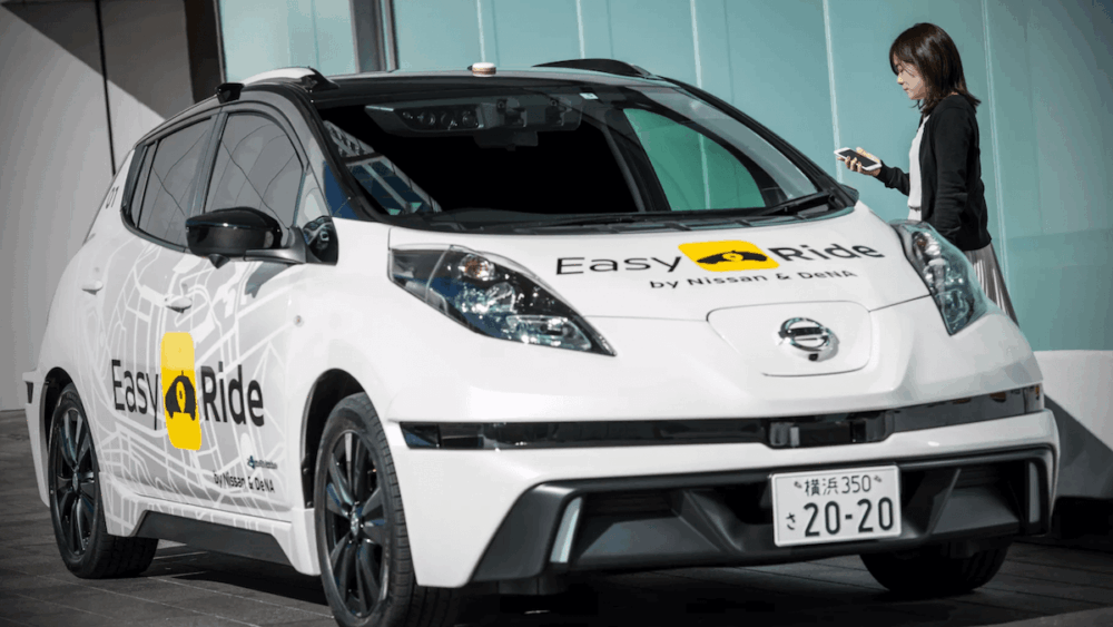 Taxi od Nissana - EasyRide