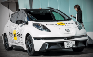 Taxi od Nissana - EasyRide