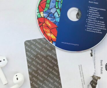 Płyta CD z nowymi regulaminami PKO BP