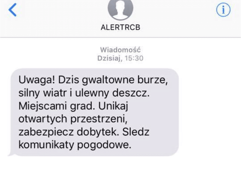 ALERTRCB – co to jest, dlaczego dostałem SMS i jak to działa