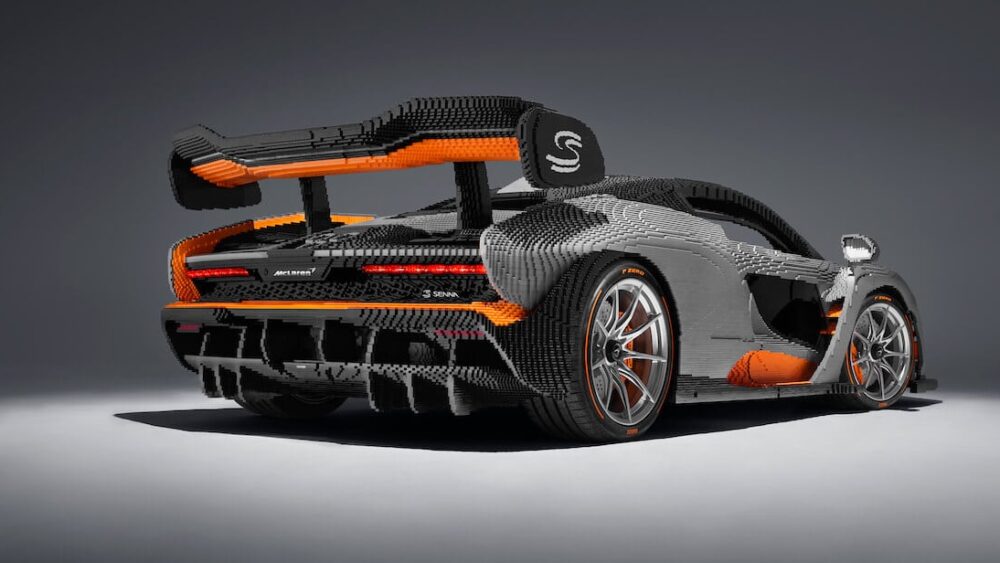 McLaren Senna zbudowany z klocków LEGO w skali 1:1. Pół miliona klocków, 200 osób i prawie 5 tys. godzin