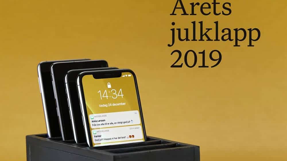 Szwecja: Pudełko do odkładania telefonów, to najpopularniejszy prezent pod choinkę w 2019 roku