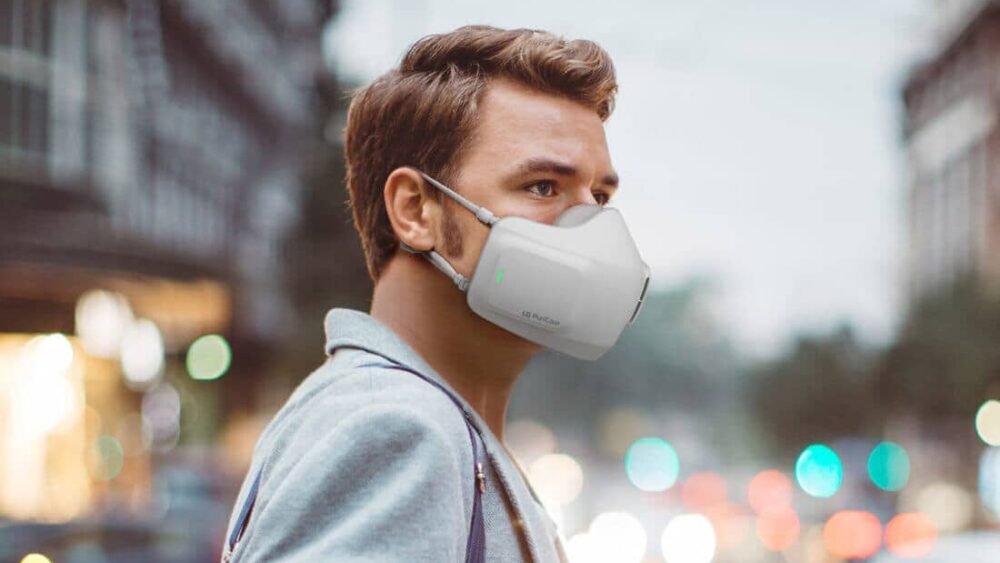 LG PuriCare Wearable Air Purifier – oczyszczacz powietrza, który można nosić jak maseczkę