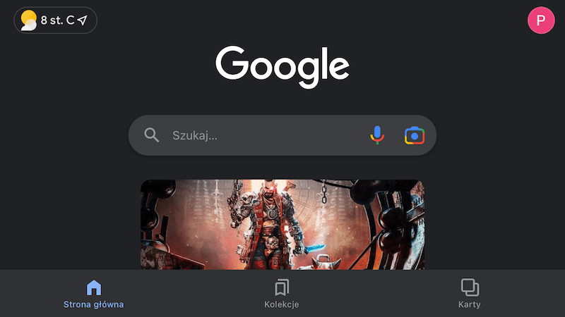 Aplikacja Google