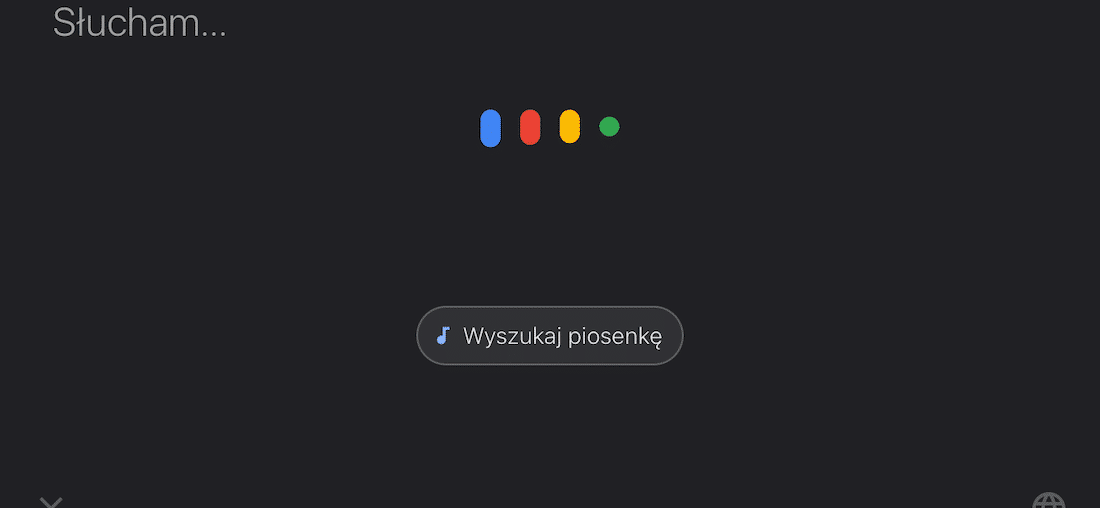 Rozpoznawanie muzyki Google