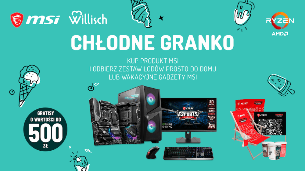 Promocja Chłodne granko MSI