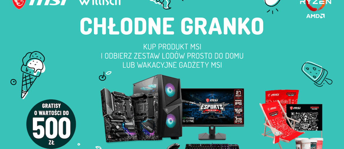 Promocja Chłodne granko MSI