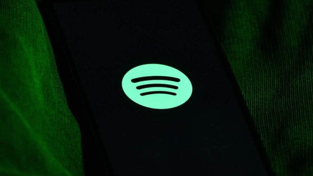 Ekran startowy Spotify