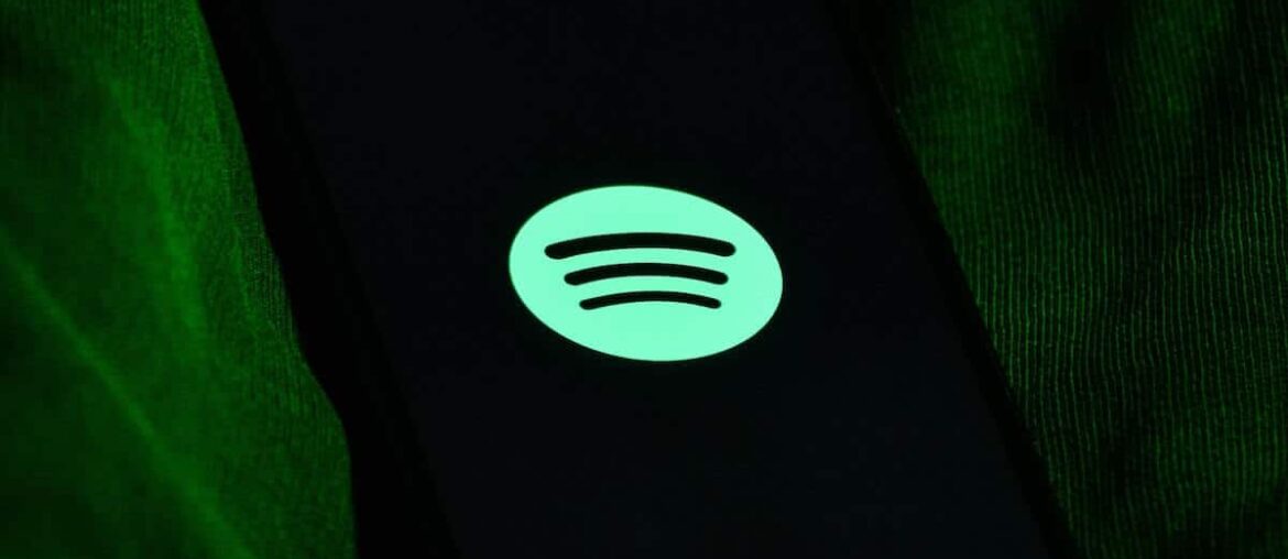 Ekran startowy Spotify