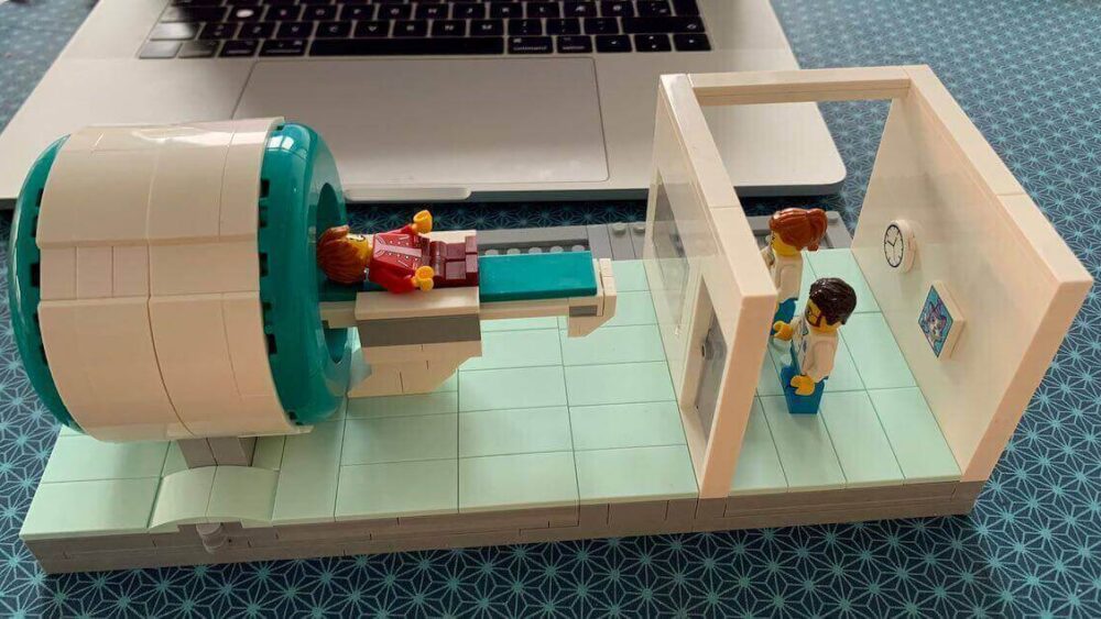 Zestaw Lego MRI (rezonans magnetyczny)