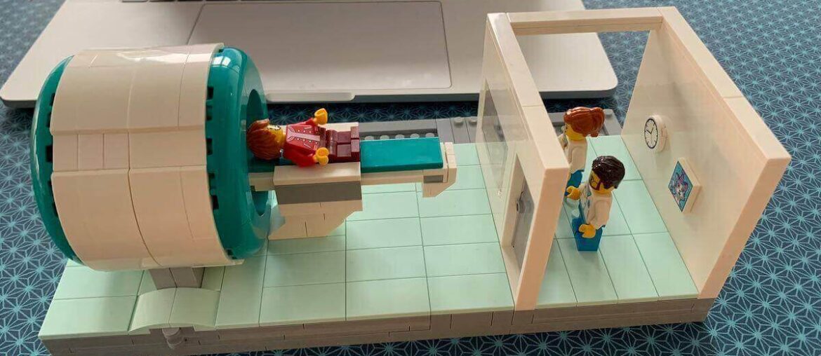 Zestaw Lego MRI (rezonans magnetyczny)