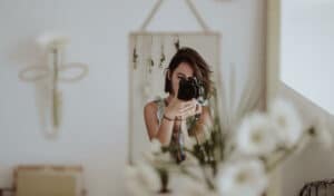 Selfie w lustrze
