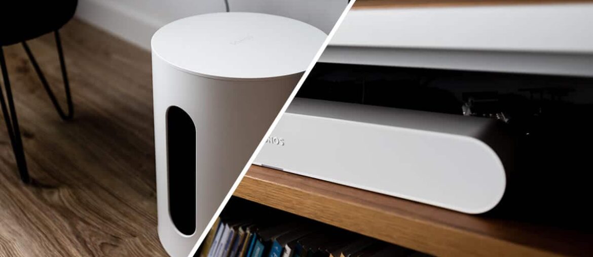 Sonos Sub Mini i soundbar Ray