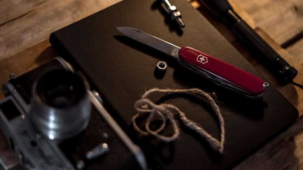 Scyzoryk jak element zestawu EDC