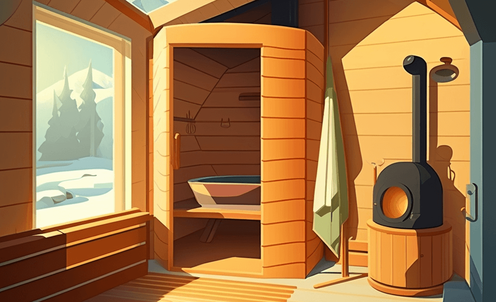 Ilustracja sauny
