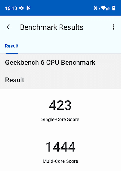 realme c51 - wyniki benchmark