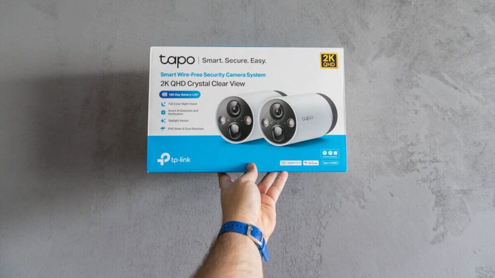 Pudełko z kamerkami TP-Link Tapo C420S2