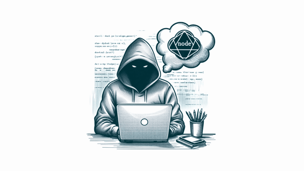 Ilustracja hosting z node.js