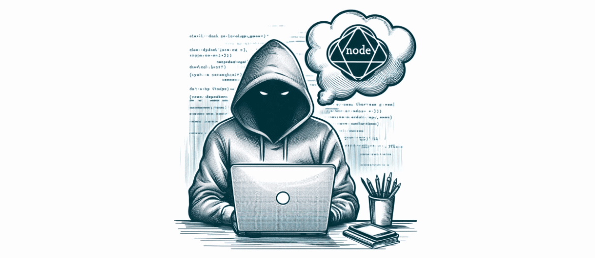 Ilustracja hosting z node.js