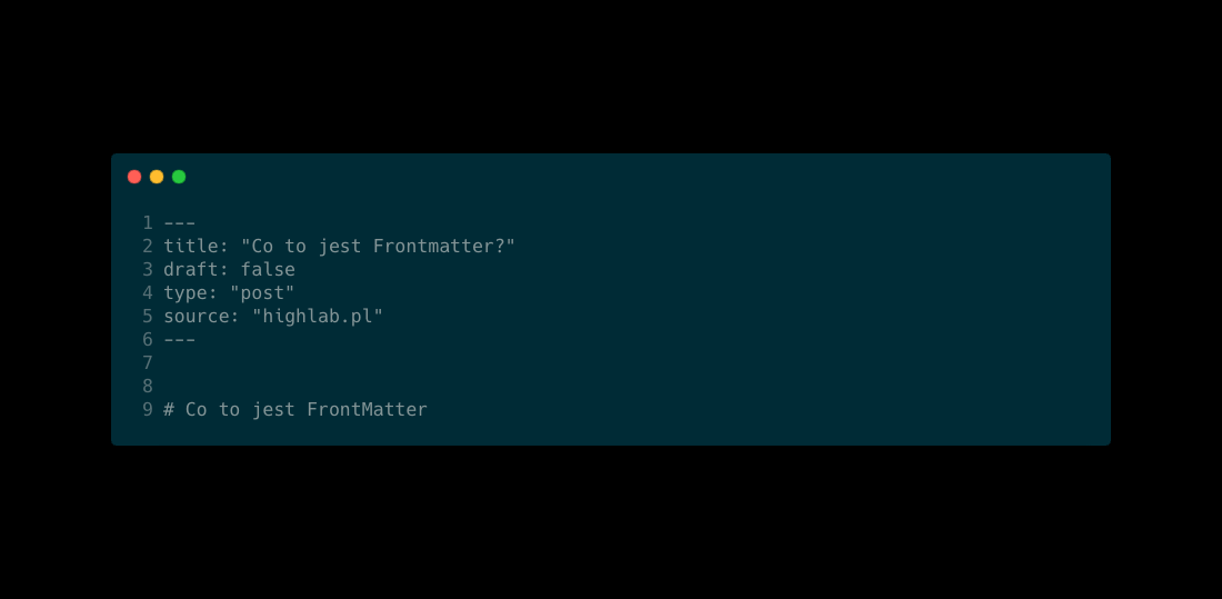 Frontmatter w Markdown – składnia, przykłady i zastosowanie w erze AI